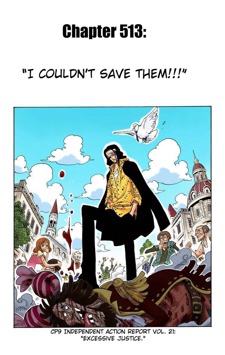 One Piece Digital Colored Chapter 513 image 03